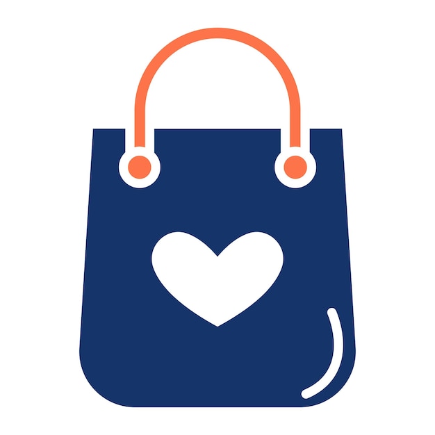 Ilustração vetorial da bolsa de compras