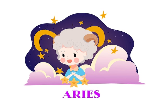 Ilustração vetorial de Áries