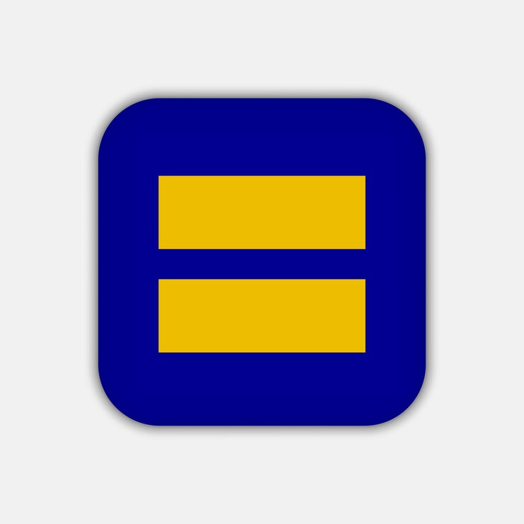 Vetor ilustração vetorial de bandeira de orgulho de campanha de direitos humanos