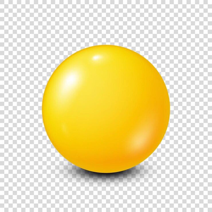 Vetor ilustração vetorial de bola de bilhar de bilhar de bilhar de bilhar com fundo transparente