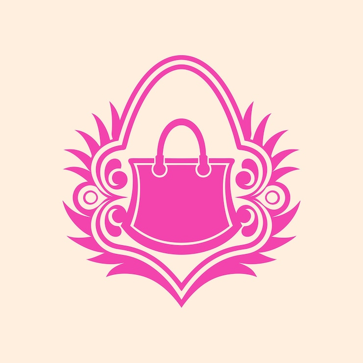 Vetor ilustração vetorial de bolsas elegantes para senhoras