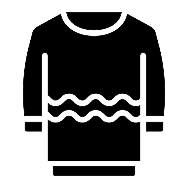 Ilustração vetorial de camisola