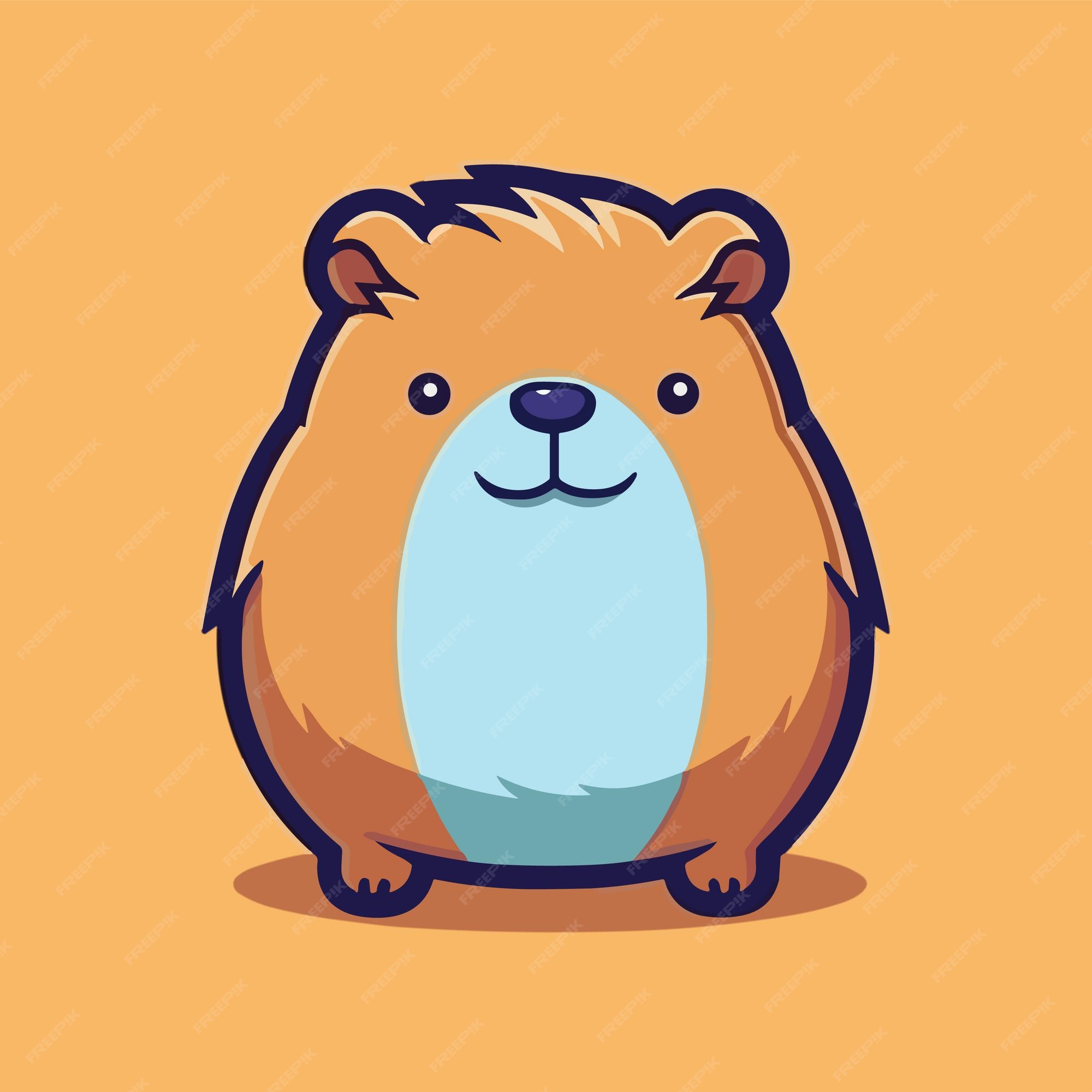 Capivara ilustração vetorial imagem vetorial de nadja_77.tut.by