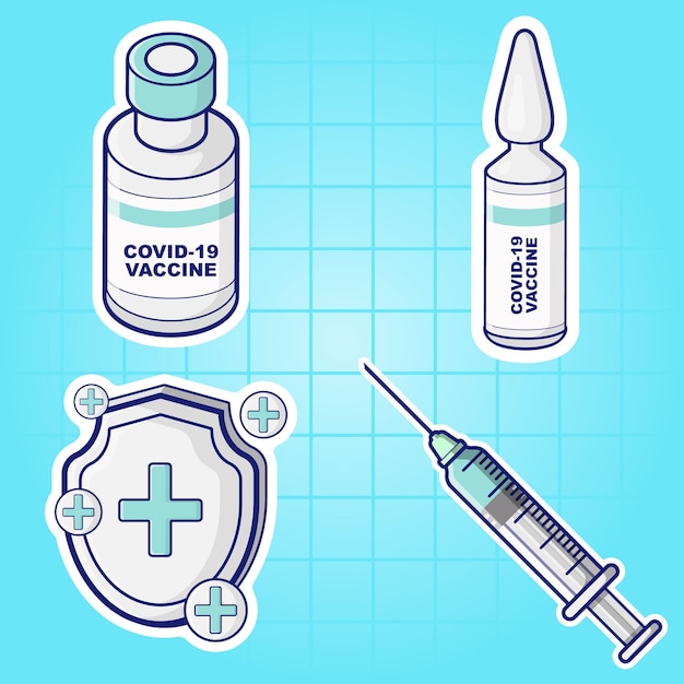 ilustração dos desenhos animados de um médico mascarado segurando uma  seringa com um frasco de vacina, coronavírus, covid 19 7166278 Vetor no  Vecteezy