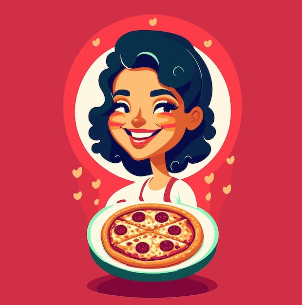 Vetor ilustração vetorial de cozinha de cozinheiro