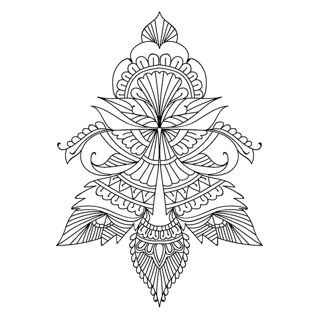 Vetor ilustração vetorial de desenho a lápis de borboleta desenhada à mão arte de tinta gravada floral clip-art isolado