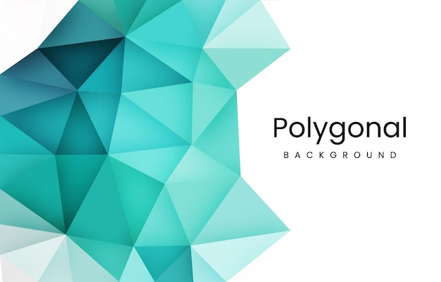 Ilustração vetorial de fundo colorida de resumo geométrico poligonal