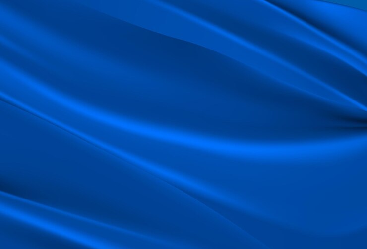 Vetor ilustração vetorial de fundo liso de cetim azul de luxo de celebração