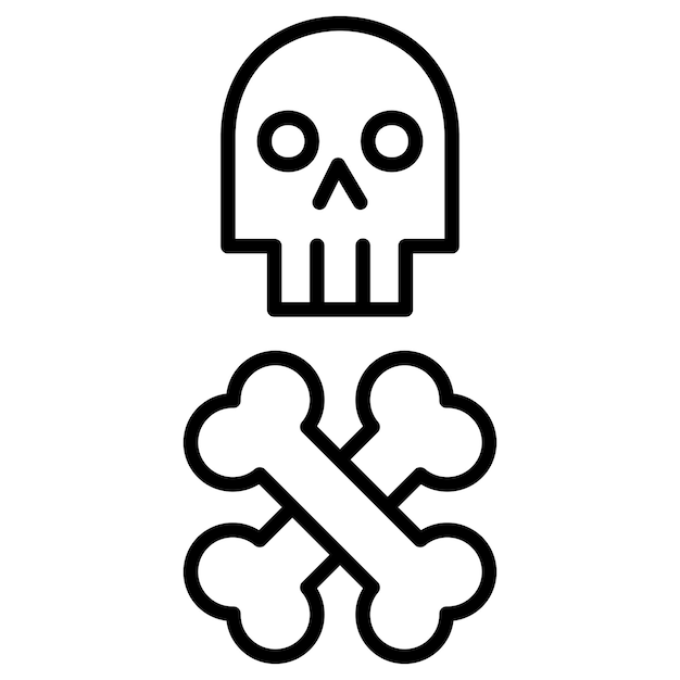 Vetor ilustração vetorial de jolly roger