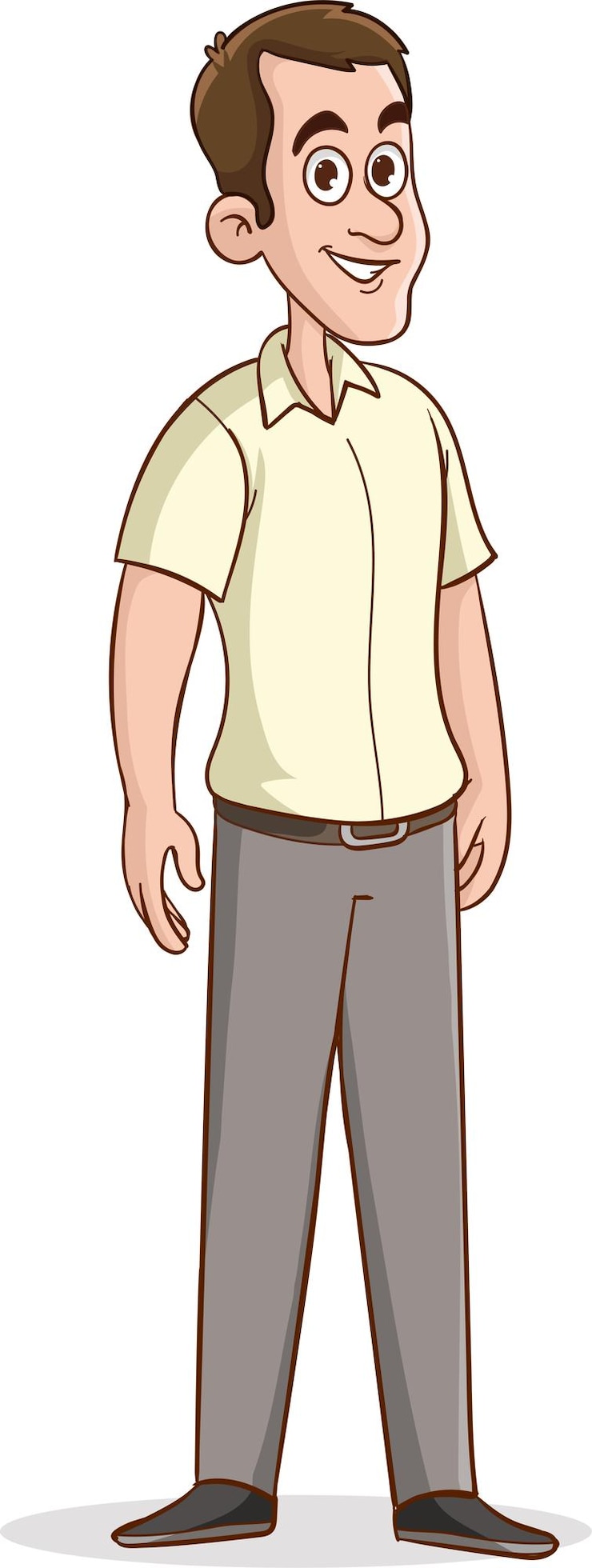 Vetor ilustração vetorial de jovem