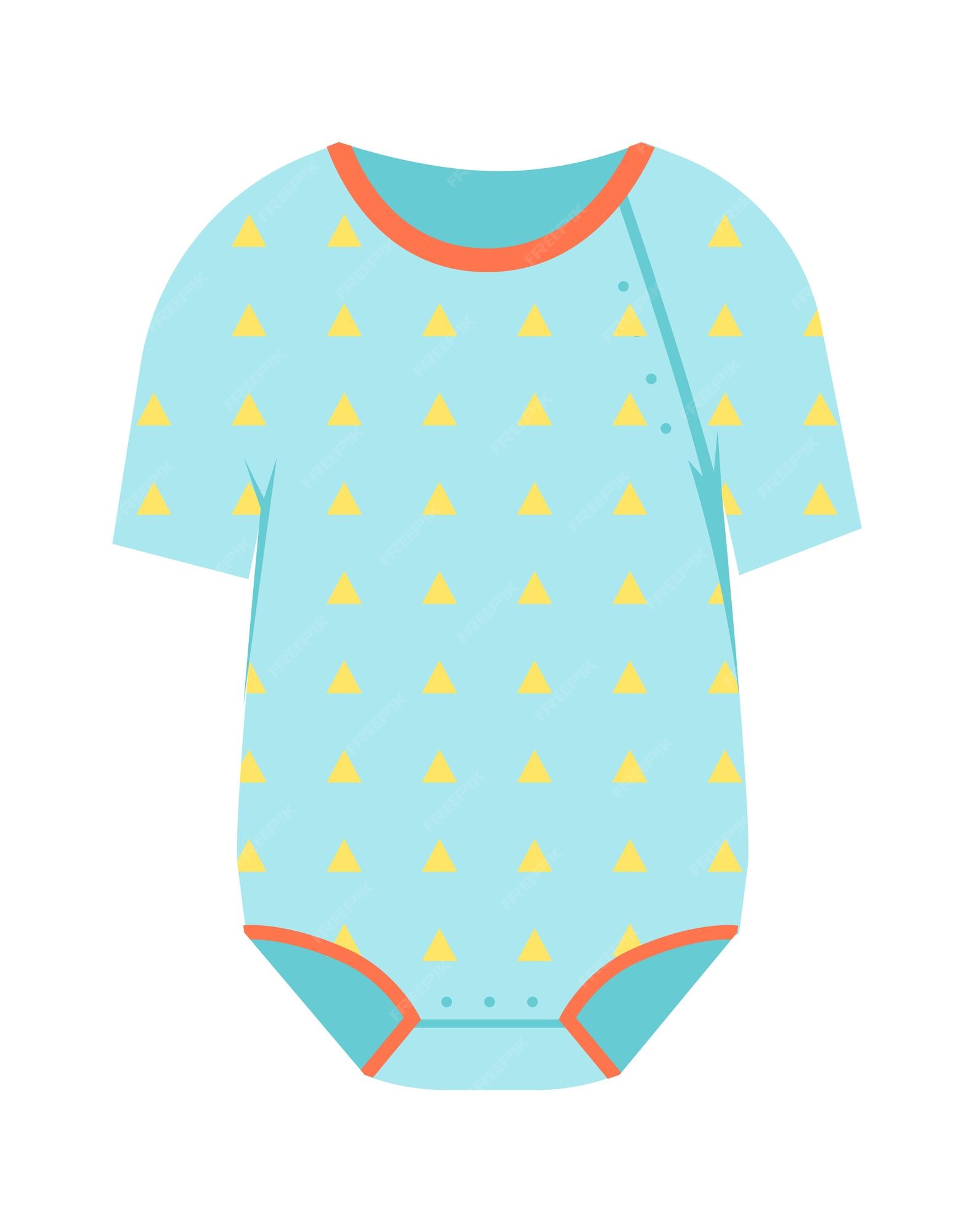 clipart de macacão de bebê vermelho. macacão de bebê fofo simples com  ilustração vetorial plana de design de rosto kawaii. body de bebê, corpo  infantil, camisa de bebê, macacão, roupas para desenho