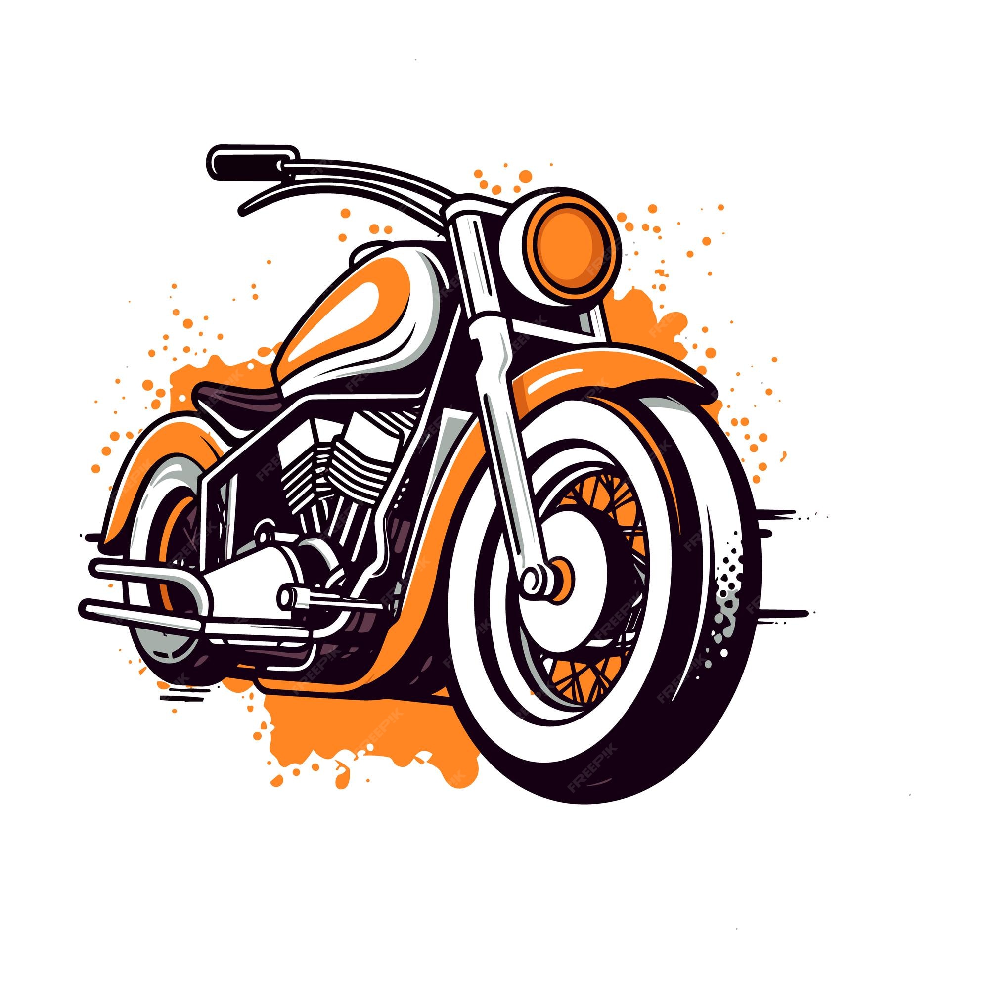 Desenho de ilustração vetorial transversal Moto imagem vetorial de  funwayillustration© 90454542