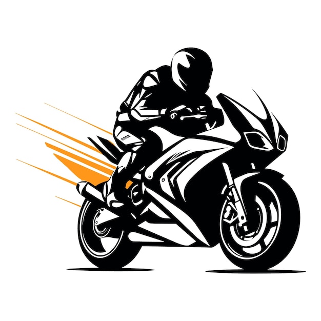 Ilustração Vetorial De Um Desenho Preto E Branco De Uma Motocicleta  Vermelha De Super-motocicleta De Super-moto E Versão Colorida Ilustração do  Vetor - Ilustração de grande, esporte: 229454627