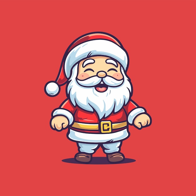 Como Desenhar Pequena Ilustração Vetorial Papai Noel Desenhe Papai Noel  imagem vetorial de NutkinsJ© 626295900