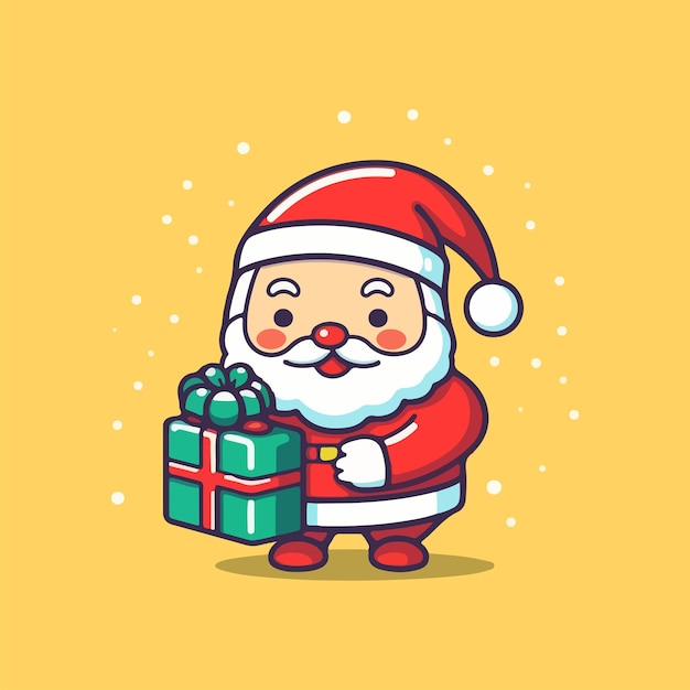 Como Desenhar Pequena Ilustração Vetorial Papai Noel Desenhe Papai Noel  imagem vetorial de NutkinsJ© 626295900