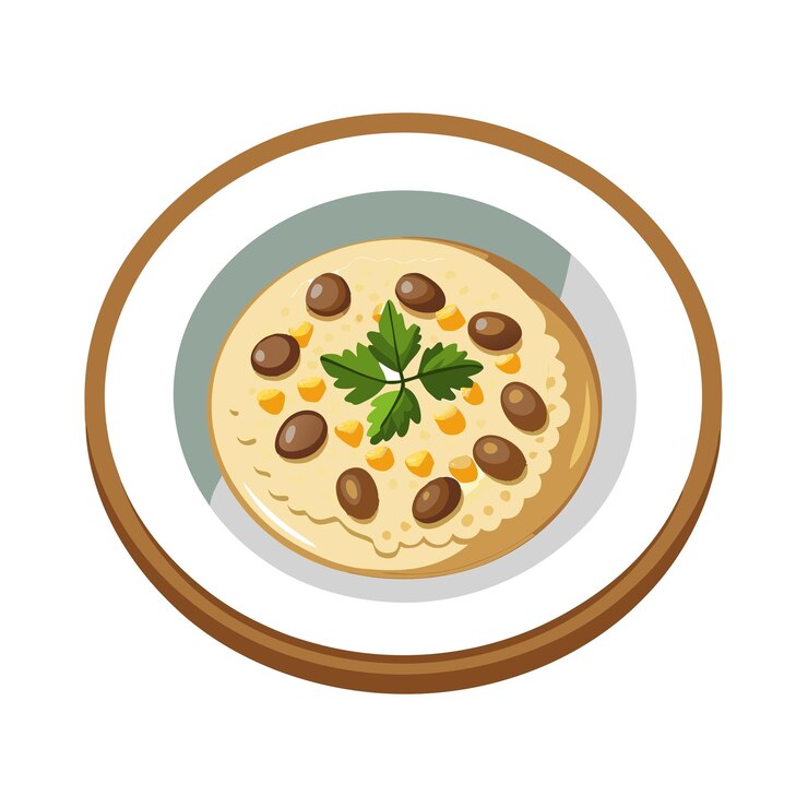 Vetor ilustração vetorial de pratos de fast food e restaurantes