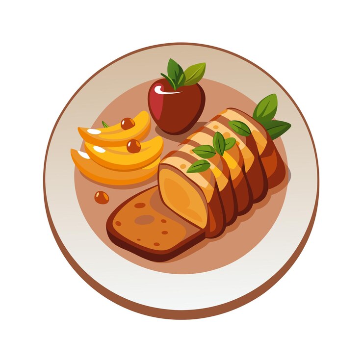 Vetor ilustração vetorial de pratos de fast food e restaurantes