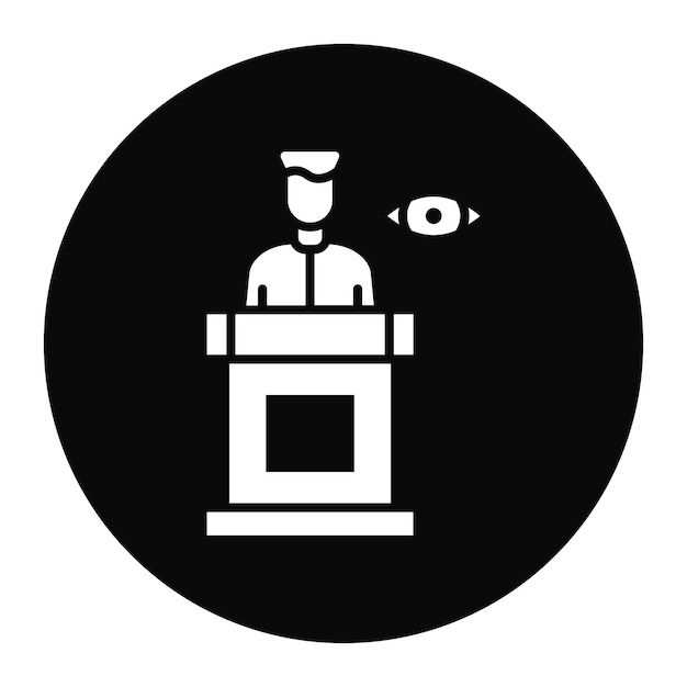 Ilustração vetorial de testemunhas