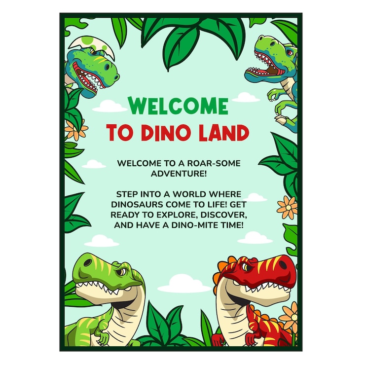 Vetor ilustração vetorial de tiny trex com ilustração bonita disponível para cartaz
