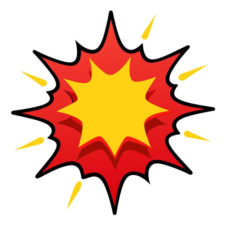 Vetor ilustração vetorial de wham splash em quadrinhos
