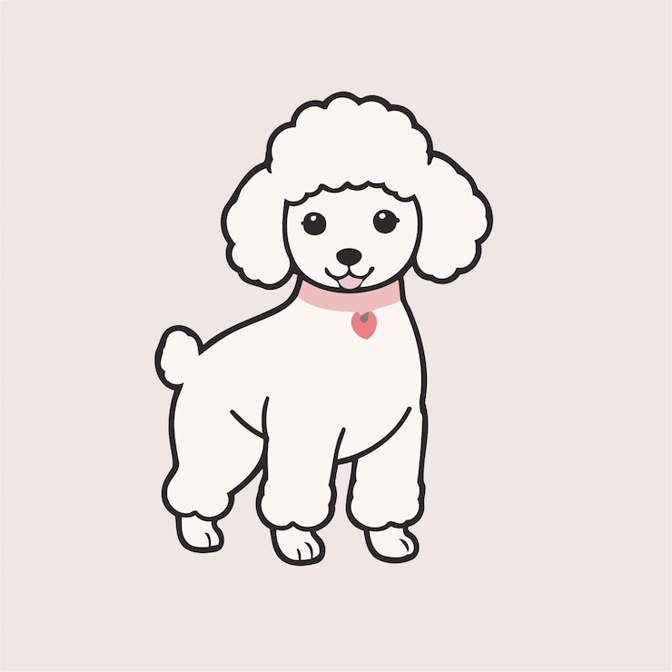 Vetor ilustração vetorial do cão de um livro para crianças pequenas