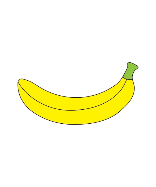 Ilustração vetorial do conceito de banana