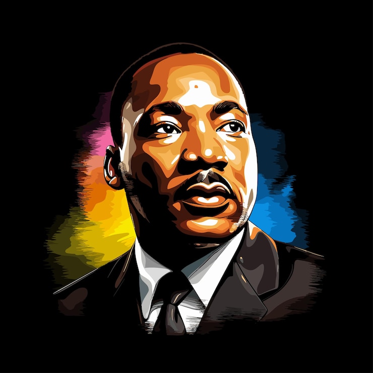 Vetor ilustração vetorial do dia de martin luther king