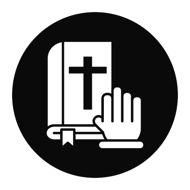 Ilustração vetorial do juramento
