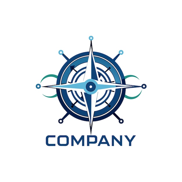 Ilustração vetorial do logotipo Creative Design for Technology Company