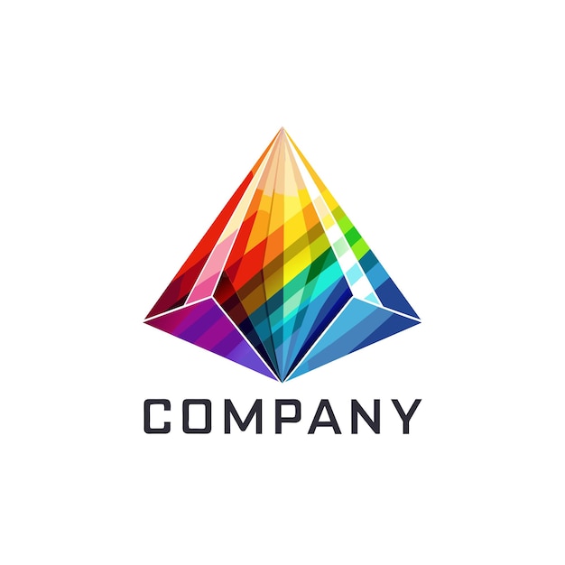 Ilustração vetorial do logotipo Creative Design for Technology Company