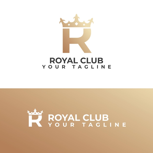 Vetor ilustração vetorial do logotipo do royal club