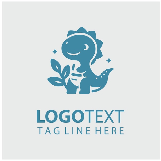Ilustração vetorial do logotipo Littledino