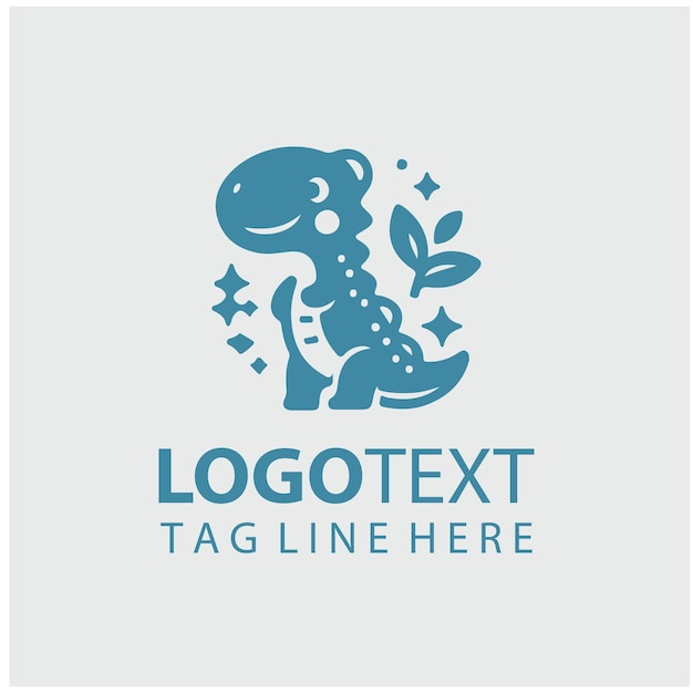 Ilustração vetorial do logotipo Littledino