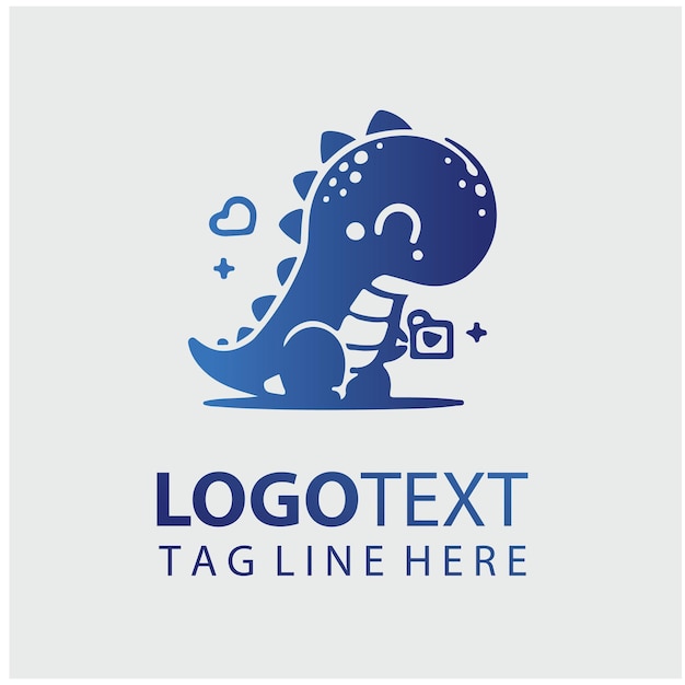 Ilustração vetorial do logotipo Littledino