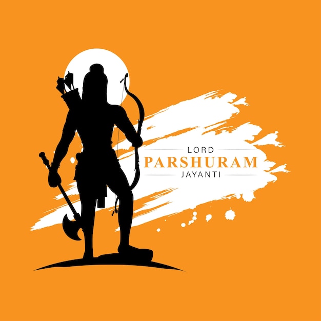 Ilustração vetorial do modelo de feed de mídia social de Lord Parshuram Jayanti
