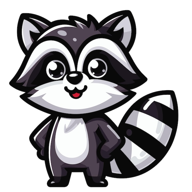 Ilustração vetorial do panda