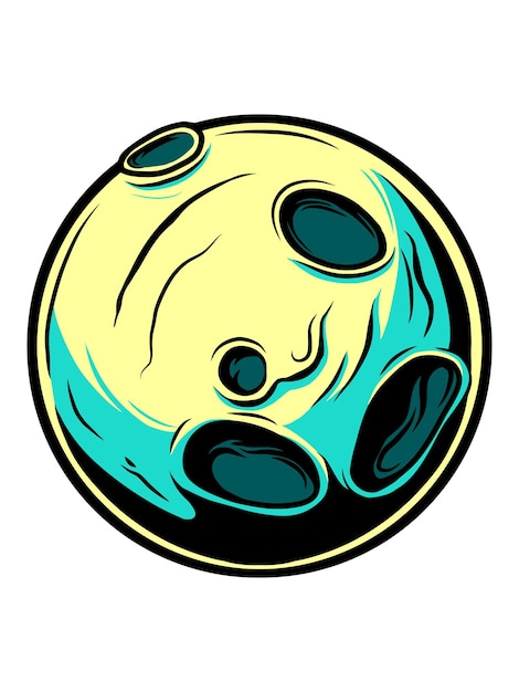 Ilustração vetorial do planeta