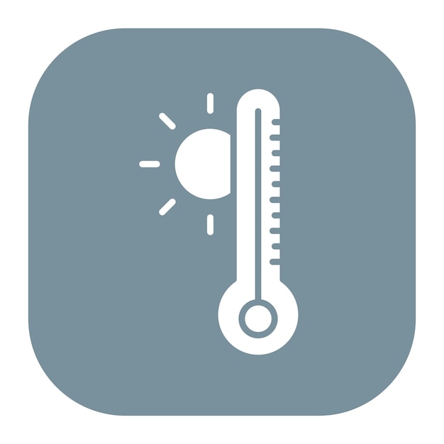Vetor ilustração vetorial do termômetro