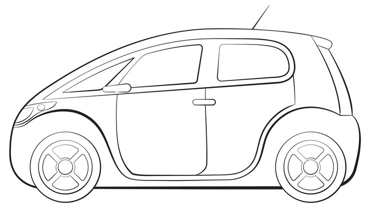 Vetor ilustração vetorial elegante de carros modernos