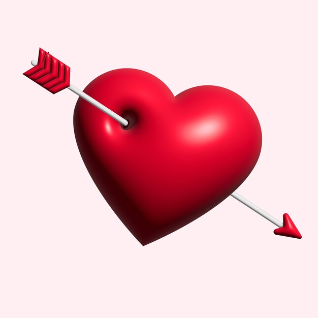 Vetor ilustração vetorial feliz dia dos namorados coração vermelho modelo de postagem editável