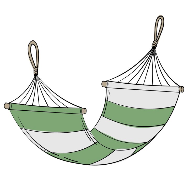 Vetor ilustração vetorial simples doodle de verão fácil de mudar de cor