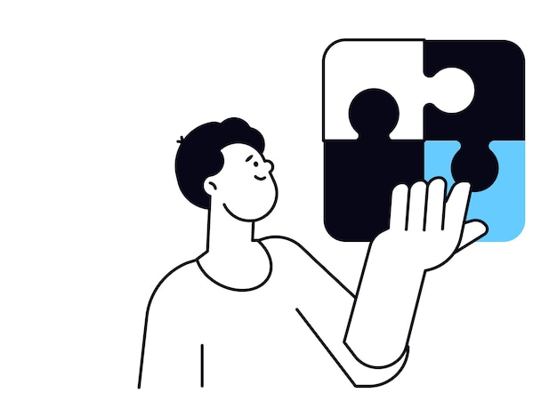 Ilustrações de conceitos de negócios e finanças
