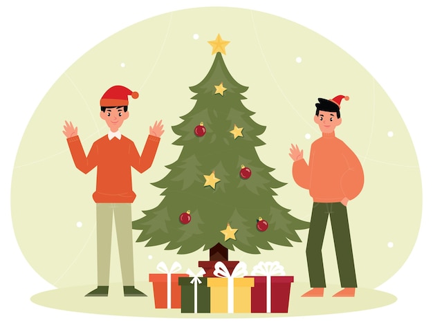 Ilustrações de merry christmas
