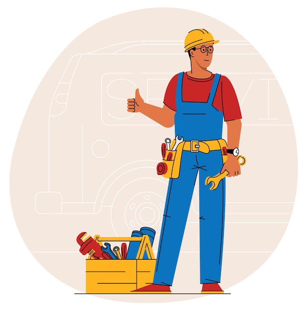 Ilustrações de pequenas empresas de encanador