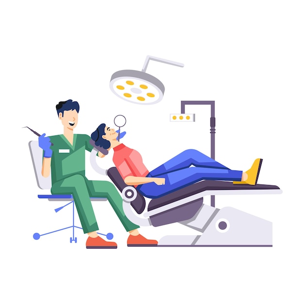Ilustrações de serviços médicos