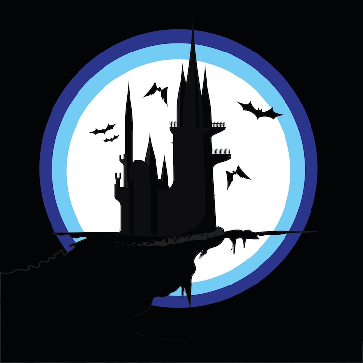 Vetor ilustrações de vetores de halloween, emojis e padrões