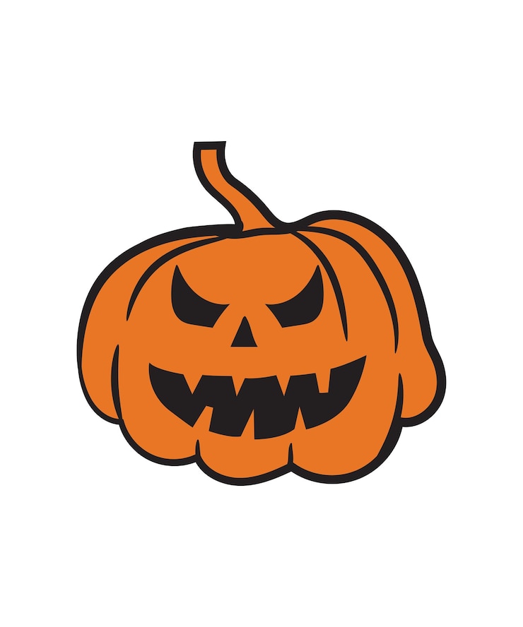 Vetor ilustrações vetoriais de abóbora de halloween