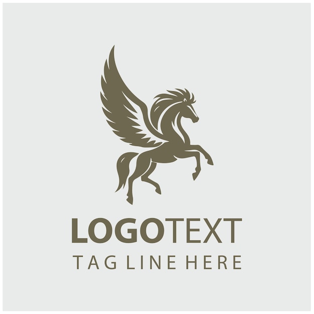 Ilustrações vetoriais do logotipo Pagasus