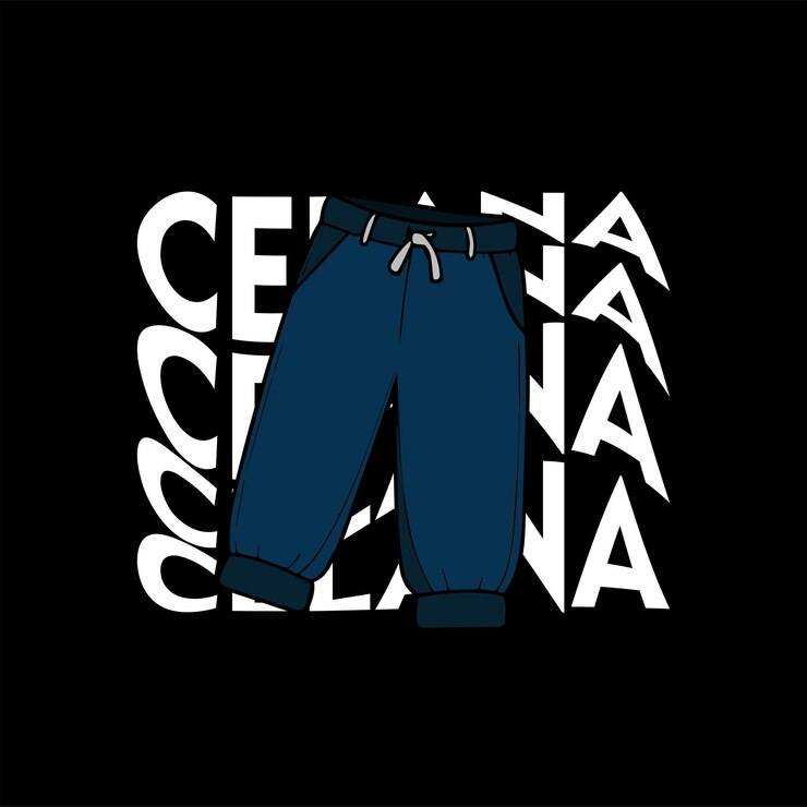 Vetor ilustrador vetorial de roupas de rua tshir