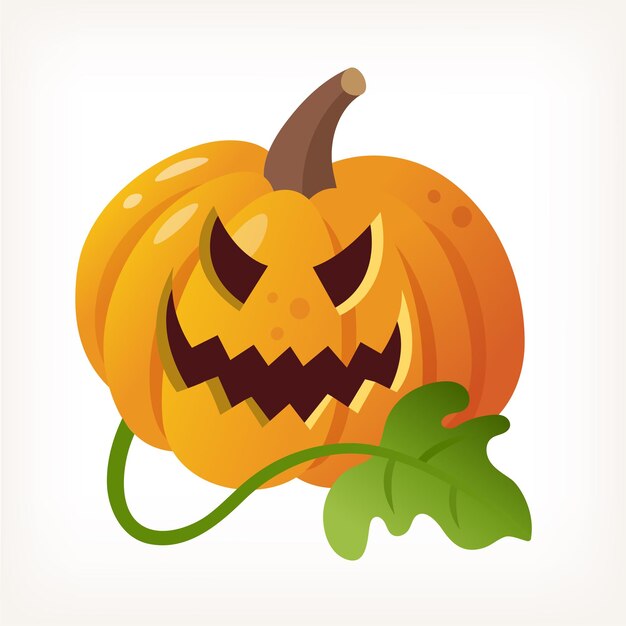 abóbora de halloween com cara assustadora 26887039 PNG